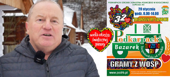 Podkarpacki Bazarek podczas WOŚP: Bogata oferta dla gości! (VIDEO)