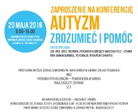 PWSZ SANOK: Konferencja „Autyzm. Zrozumieć i pomóc”