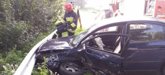 Zderzenie volkswagena z fiatem. Dwie kobiety w szpitalu (FOTO)