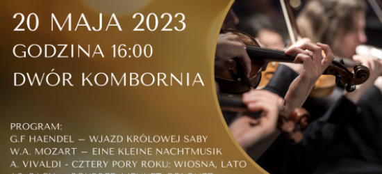 DWÓR KOMBORNIA: Koncert charytatywny na rzecz Opłatka Maltańskiego