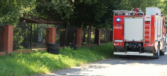 SANOK: Mężczyzna nadział się na ostre ogrodzenie (ZDJĘCIA)
