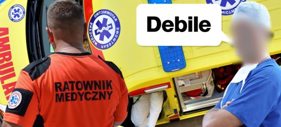 Lekarz krzyczał do ratowników medycznych „debile”? Zapadł wyrok nakazowy