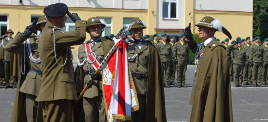 Pożegnanie dowódcy 21 Batalionu Logistycznego 21 Brygady Strzelców Podhalańskich