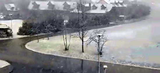 BIESZCZADY: Pierwszy śnieg tej jesieni (VIDEO)