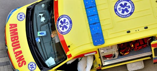 39-letni mężczyzna nie mógł oddychać. Zadzwonił po pomoc i stracił przytomność