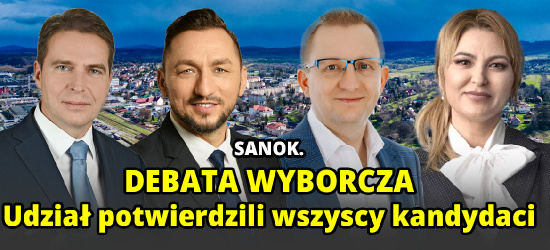 DEBATA WYBORCZA. Udział potwierdzili wszyscy kandydaci na burmistrza