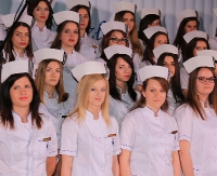 Powołanie, misja, służba…  Uroczystość Symboliki Zawodu Pielęgniarki w sanockiej PWSZ (FILM, ZDJĘCIA)