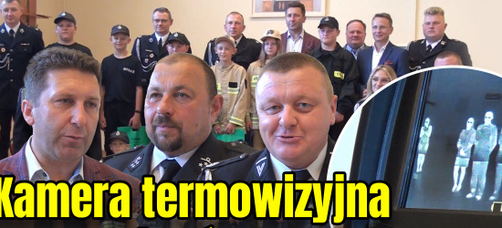 Dotacja centralna. OSP Czaszyn ma nową kamerę termowizyjną (VIDEO)