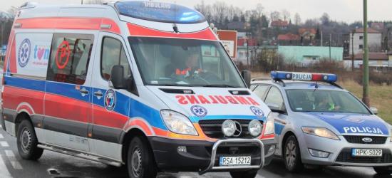 Wbiegł wprost pod nadjeżdżający motocykl. Ranny 6-latek