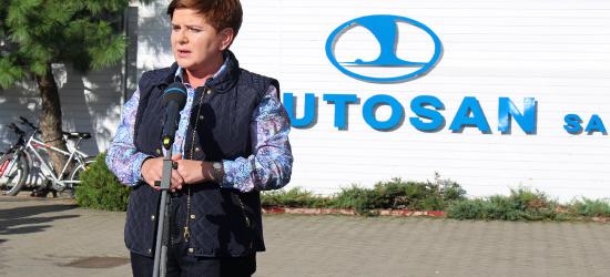 BEATA SZYDŁO W SANOKU: Autosan zasługuje na wsparcie. W polskie firmy trzeba inwestować, nie je sprzedawać (FILM, ZDJĘCIA)
