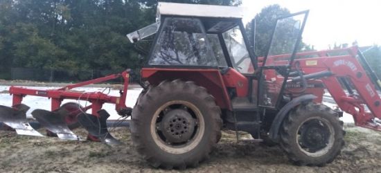 REGION: Przewrócony ciągnik. Traktorzysta pijany