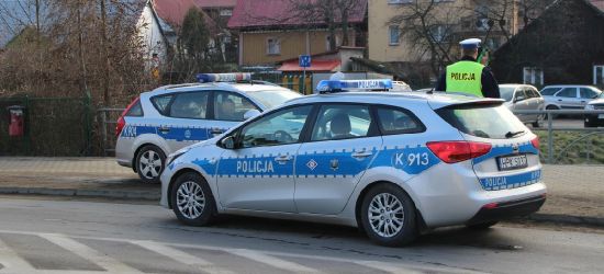 Policyjny pościg za daewoo. Mężczyzna spieszył się do znajomych