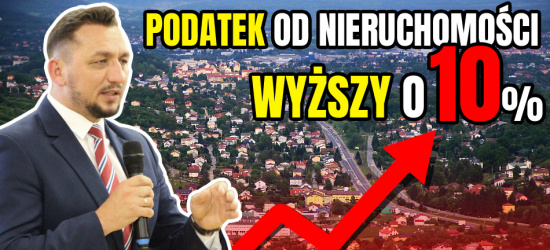 Wzrost podatku od nieruchomości. Miało być 5%, a jest 10% (VIDEO)