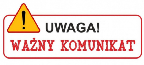 Komunikat do mieszkańców Miasta i Gminy Zagórz