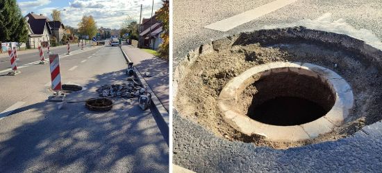 SANOK. Kolejny remont studzienek na Krakowskiej (ZDJĘCIA)