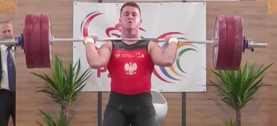 Patryk Sawulski z Sanoka mistrzem Polski w podnoszeniu ciężarów (ZDJĘCIA)