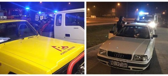 SANOK: Uderzył w audi i uciekł z miejsca zdarzenia. 18-latek był poszukiwany przez policję (FOTO)