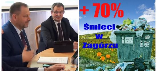 GMINA ZAGÓRZ: Opłaty za śmieci wzrastają o 70% (VIDEO)