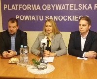 SANOK: Działacze Platformy Obywatelskiej zwołali konferencję prasową. Ocenią budżet powiatu (RETRANSMISJA)