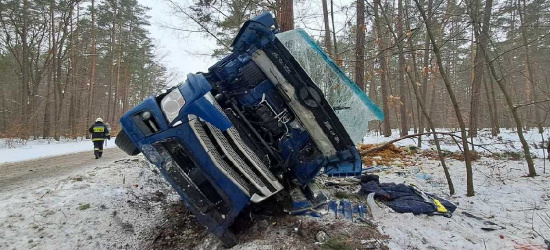 Tragiczny wypadek w Dobrej (ZDJĘCIA)
