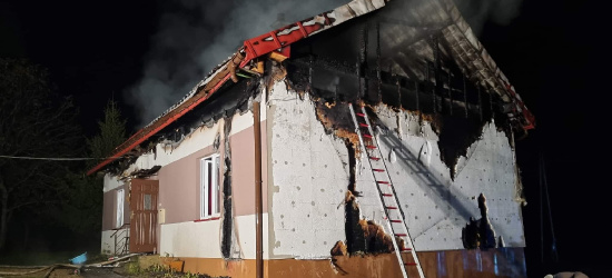 ŁODZINA. Pożar domu. Materialna tragedia (ZDJĘCIA)