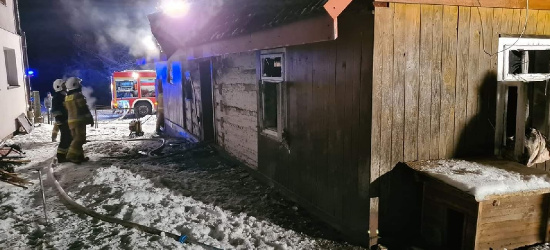 Pożar w Łukawicy. Nie żyje mężczyzna (ZDJĘCIA)