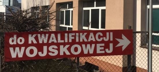 Trwa kwalifikacja wojskowa. Wezwanych blisko 1800 osób