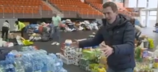 O pomocy Polaków słyszą na całym świecie! BBC w Ustrzykach Dolnych (VIDEO, FOTO)