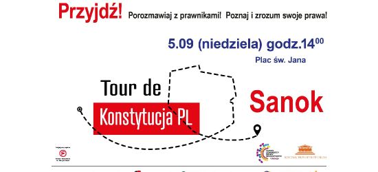 Tour de Konstytucja w niedzielę w Sanoku!