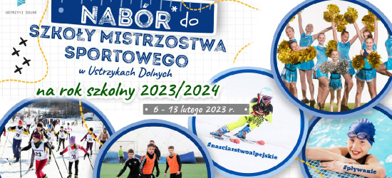 Trwa rekrutacja do Szkoły Mistrzostwa Sportowego w Ustrzykach Dolnych!