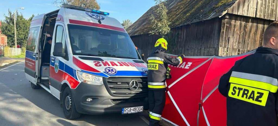 AKTUALIZACJA: Tragedia w Humniskach. Potrącenie chłopców. Jeden zmarł