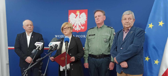 PODKARPACIE: Aktualna sytuacja na granicy. Konferencja wojewody i przedstawicieli służb (VIDEO, ZDJĘCIA)