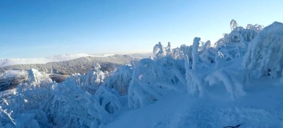 Lodowa kraina na Małej Rawce (VIDEO)
