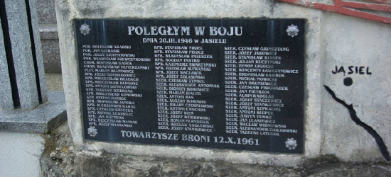 79. rocznica zamordowania żołnierzy WOP w Jasielu