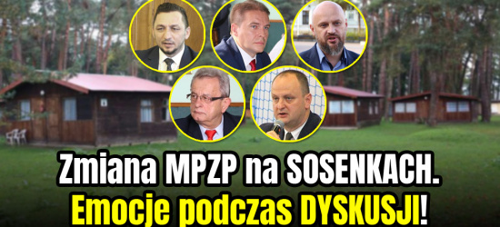 SANOK. Zmiana planu przestrzennego na Sosenkach. Wątpliwości radnych: Kiedy należało sprzedać działkę? (VIDEO)