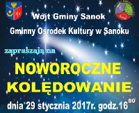 GMINA SANOK: Noworoczne kolędowanie w Strachocinie