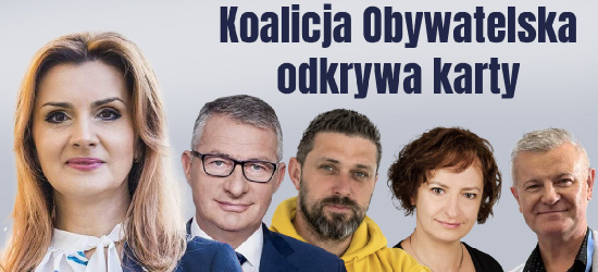 Koalicja publikuje listy! Jedynką Joanna Frydrych! Liderką naszego powiatu Marzena Dziurawiec!