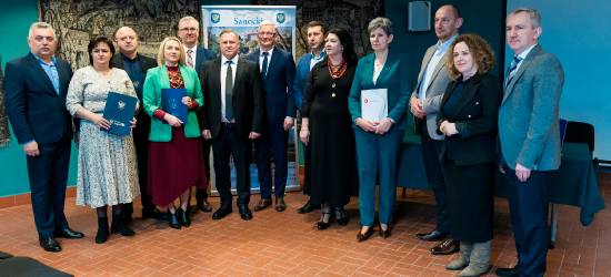 Powiaty sanocki i brzozowski nawiązują współpracę transgraniczną [ZDJĘCIA]