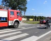 KRONIKA STRAŻACKA: Pożar samochodu, poszukiwania osoby zaginionej i rozszczelnienie instalacji LPG w osobówce