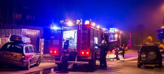 SANOK: Groźny pożar traw oraz piwnicy (FOTO)