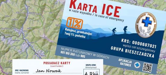 GOPR-wcy wydają KARTĘ ICE!