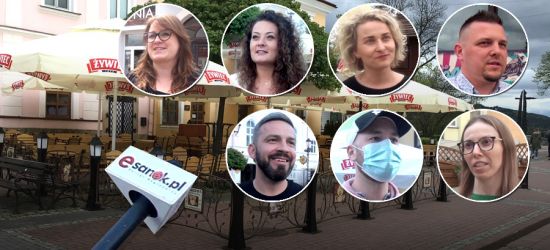 SANOK. Ogródki już gotowe! „Czekaliśmy na to pół roku. Zapraszamy” (VIDEO, ZDJĘCIA)