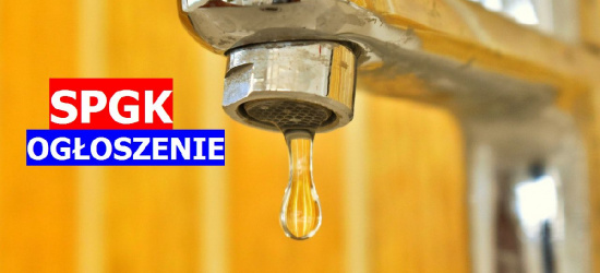 SPGK: Przebudowa sieci wodociągowej. Zamknięcie ruchu