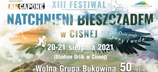 Rusza Festiwal Natchnieni Bieszczadem w Cisnej! (PROGRAM)