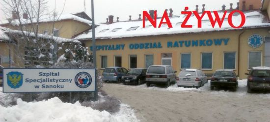Nadzwyczajna w mieście. Jakie stanowisko w sprawie sanockiego szpitala?
