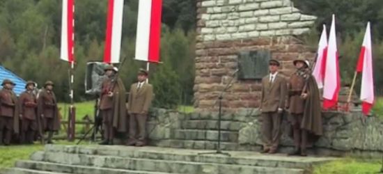 Bohaterscy podhalańczycy. Uroczystości w Bykowcach