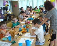 Wernisaż prac podopiecznych SOSW