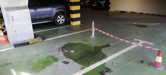 INTERWENCJA: „Parking wielopoziomowy przecieka?”. Kłopoty ze szczelnością dachu (FOTO)