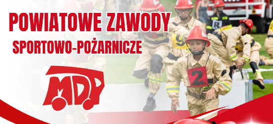Powiatowe Zawody Sportowo-Pożarnicze MDP w Bukowsku