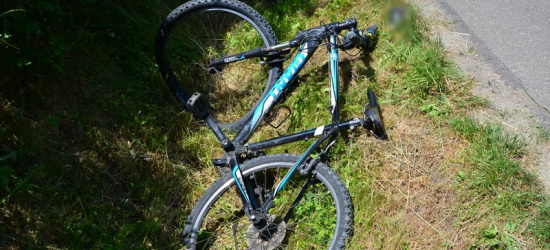 REGION: 15-letni rowerzysta ucierpiał w zdarzeniu drogowym (FOTO)